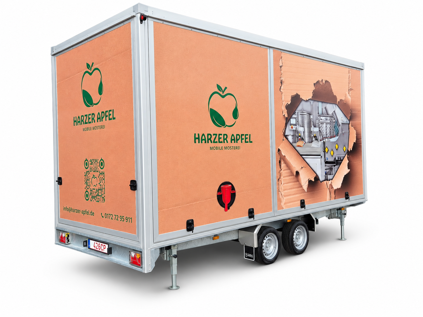 Mobiler Obstverarbeitungsanhänger - Image 3