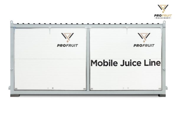 Mobil fruktbearbetningslinje